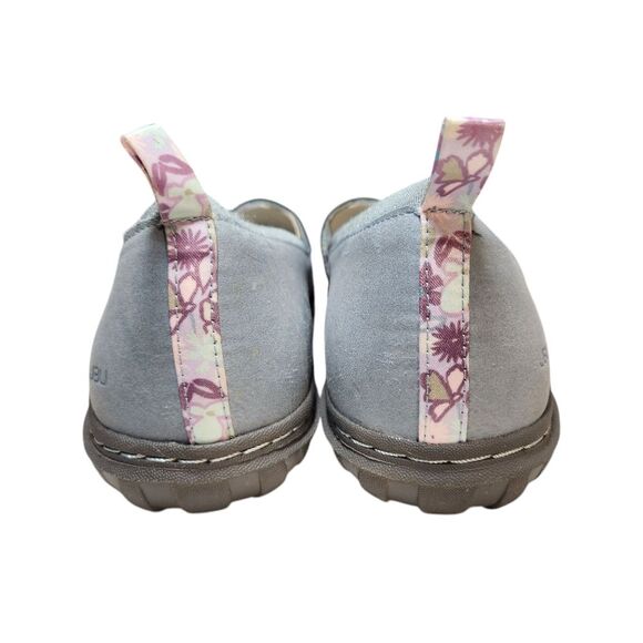 Jambu Pecan Loafer Flat Denim Leather Sneakers Blue Slip On Perforated Shoes 8 W - Picture 11 of 16